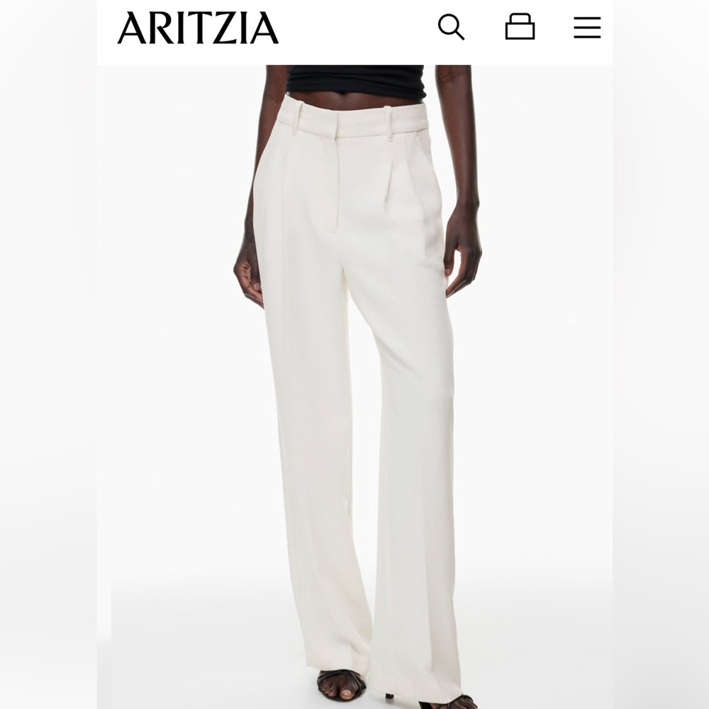 Aritzia Effortless Pants Light Burch Size 6 (NWT)